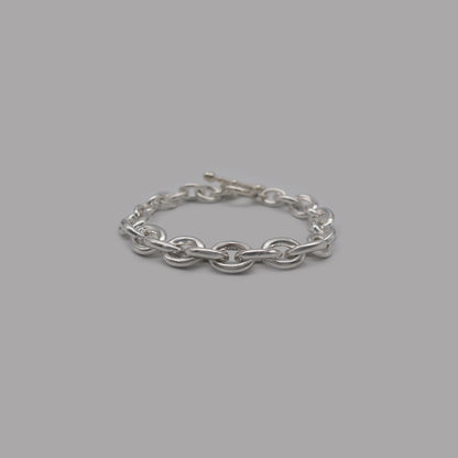 Oval chain bracelet