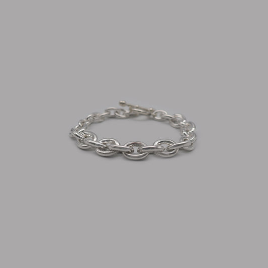 Oval chain bracelet