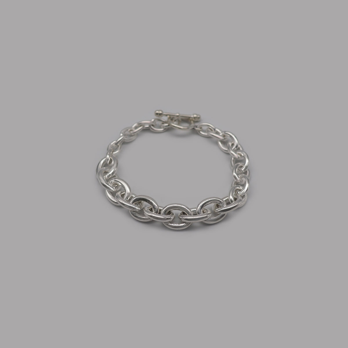 Oval chain bracelet