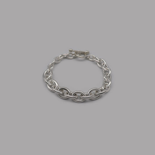 Oval chain bracelet