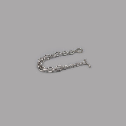 Oval chain bracelet