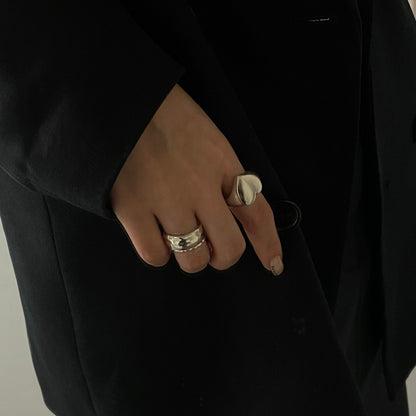 big heart ring