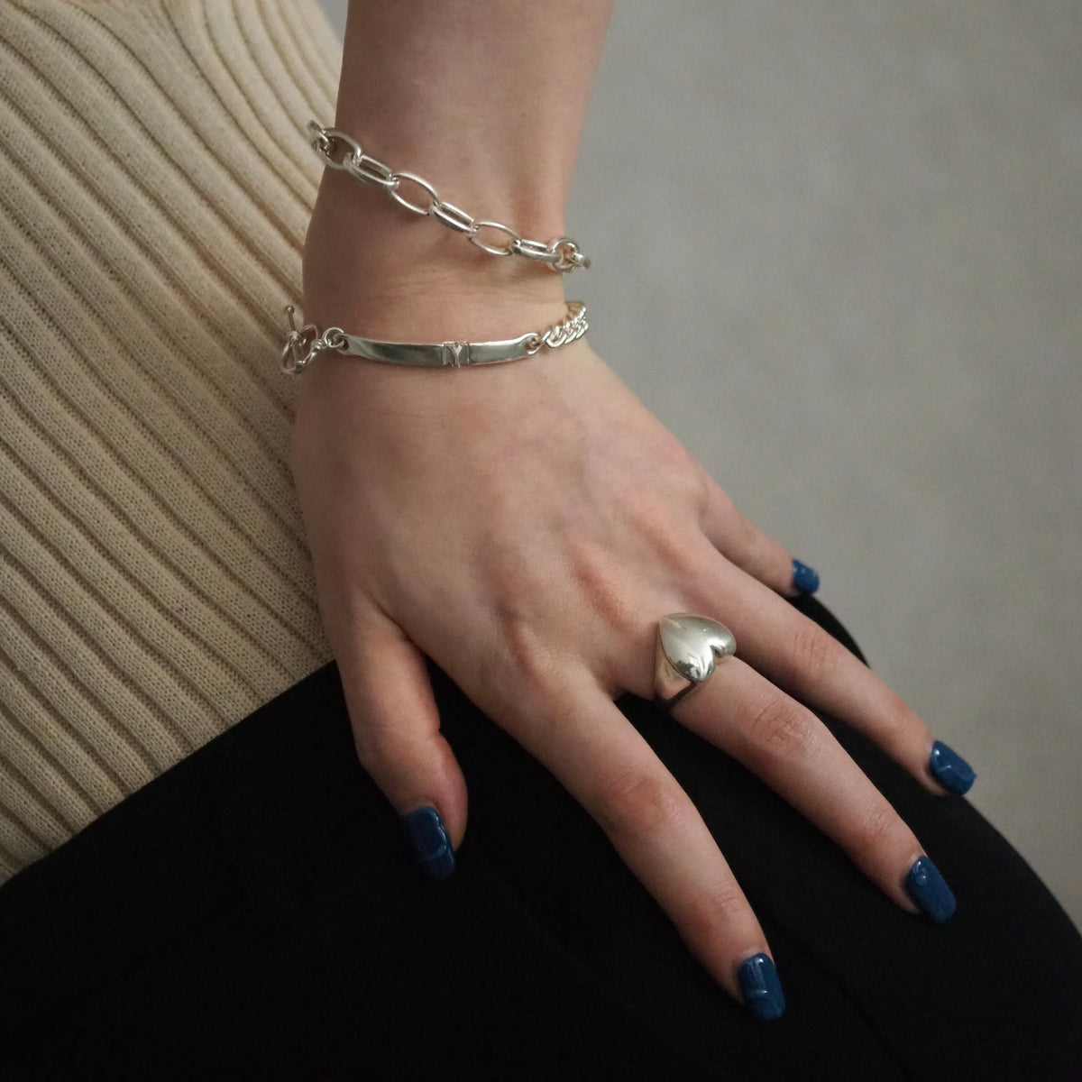 big heart ring
