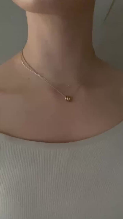 three pieces necklace