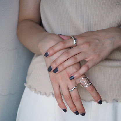 thin bumpy ring
