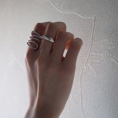 thin bumpy ring