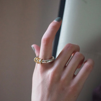 three pieces ring