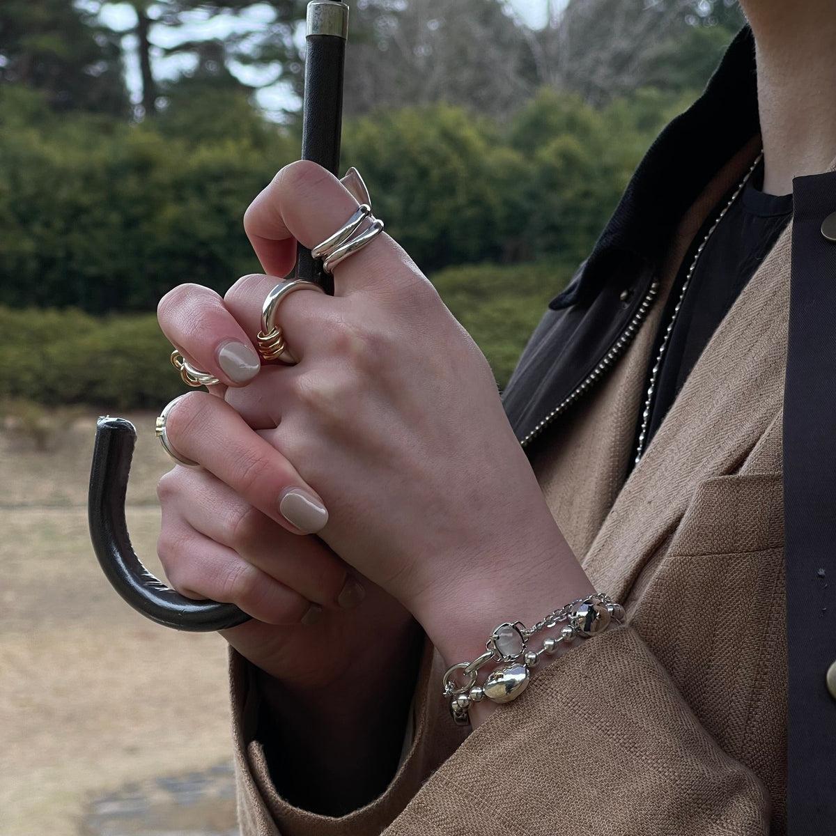 three pieces ring