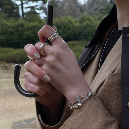 three pieces ring