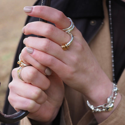 three pieces ring