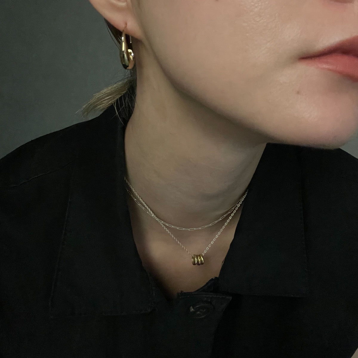 three pieces necklace
