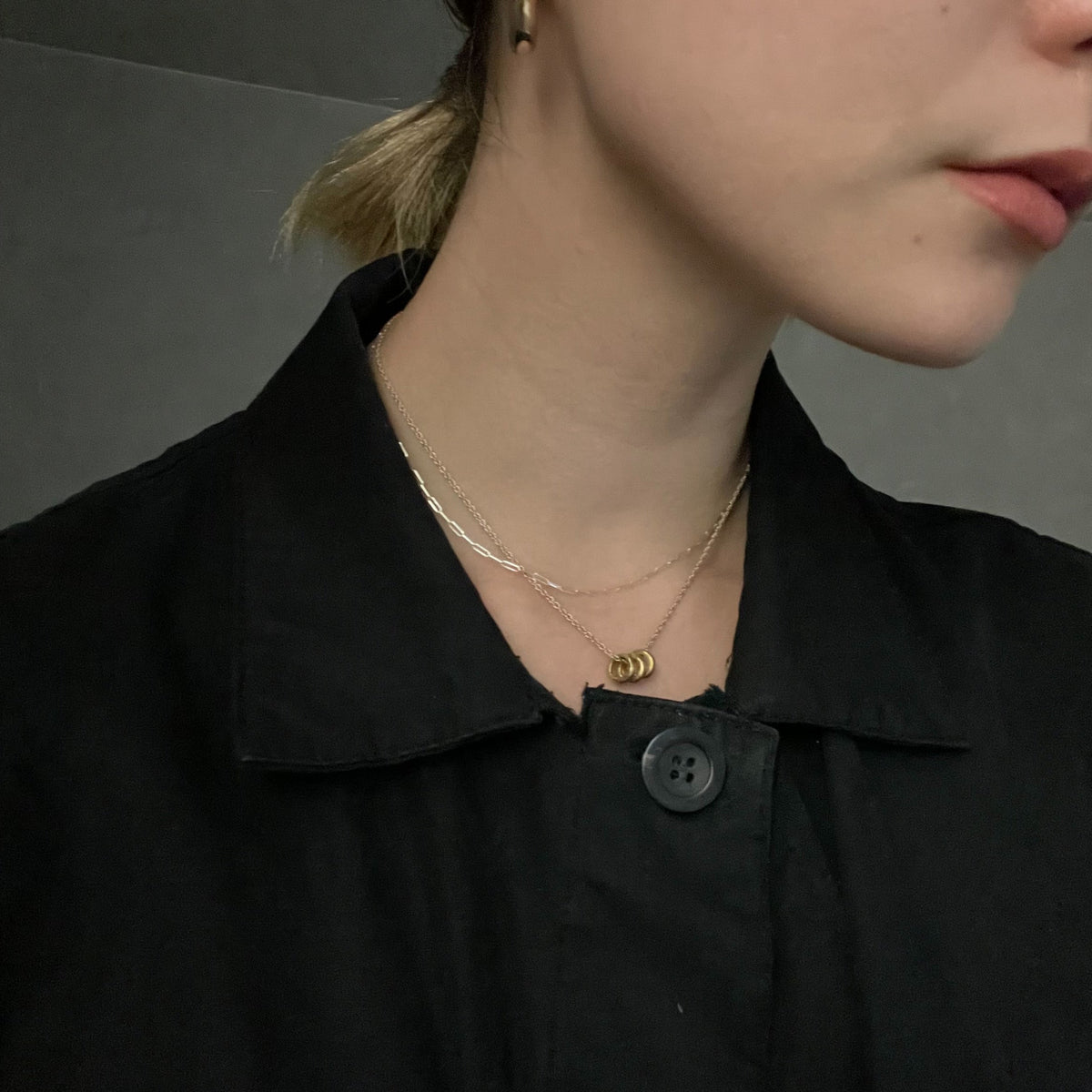 three pieces necklace