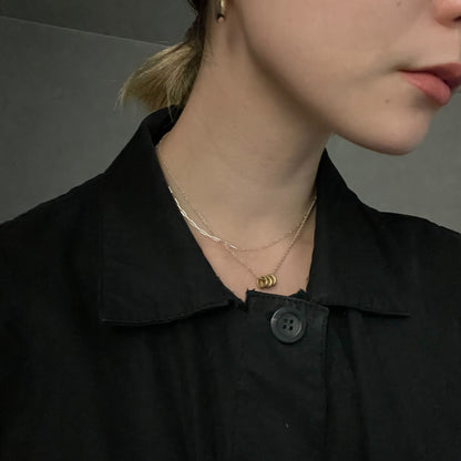 three pieces necklace