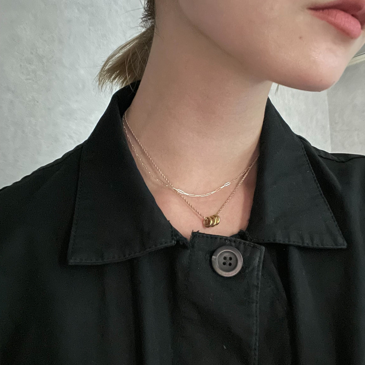 three pieces necklace