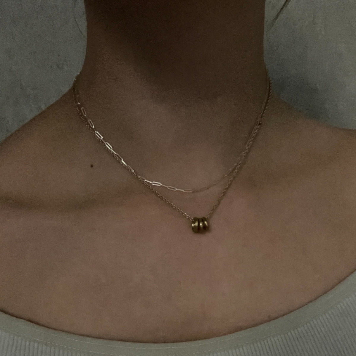 three pieces necklace